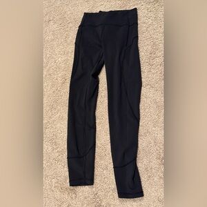 Lululemon High-rise 25in Black Leggings